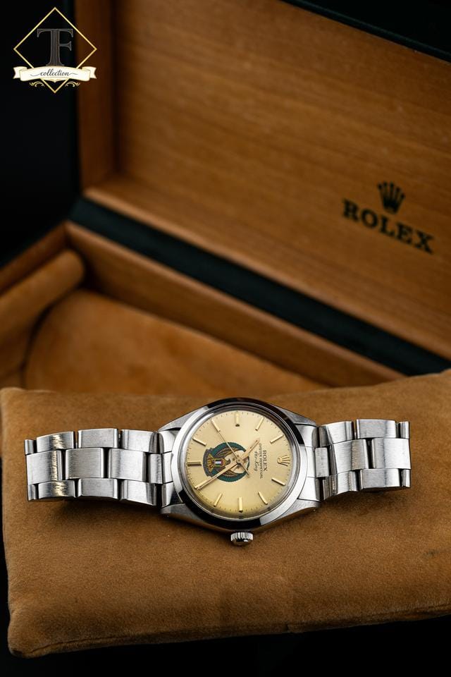 Rolex | Air King | 5500 | Steel | 34 mm | Steel | Champagne | Automatic