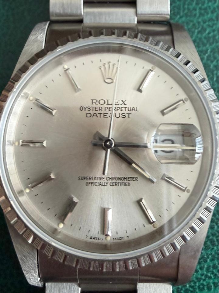 Rolex | Datejust | 16220 | Steel | 36 mm | Steel | Silver | Automatic