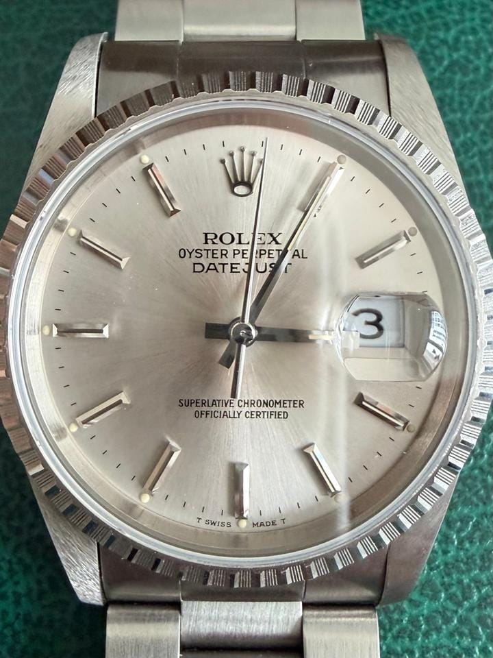 Rolex | Datejust | 16220 | Steel | 36 mm | Steel | Silver | Automatic