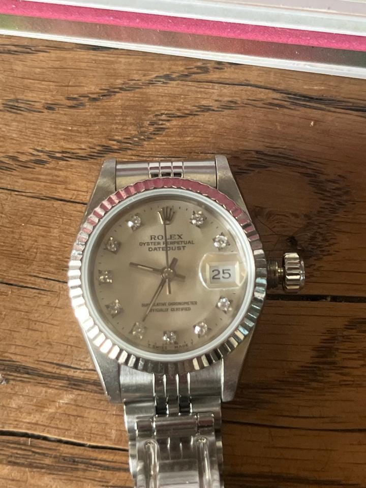 Rolex | Datejust | 69174 | 26 mm | Steel | White | Manual winding