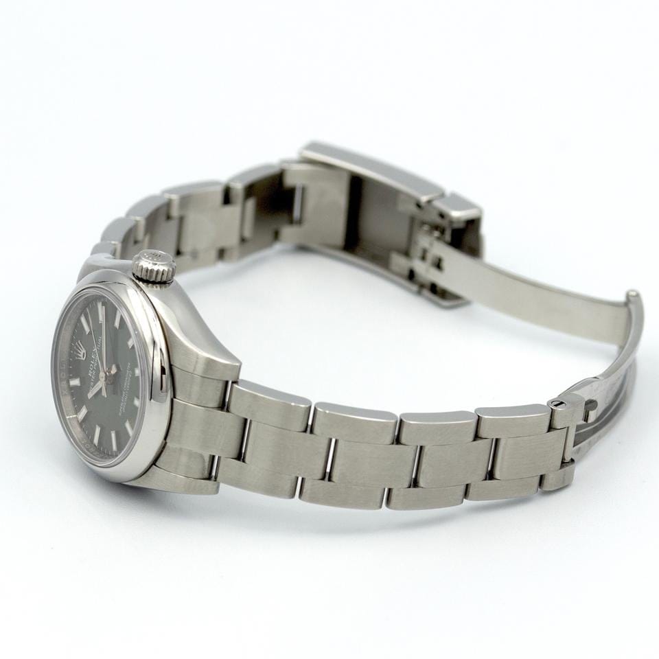 Rolex | Oyster Perpetual | 176200 | Steel | 26 x 29 mm | Steel | Green | Automatic