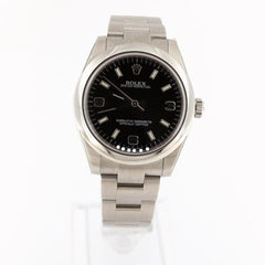 Rolex | Oyster Perpetual | 177200 | Steel | 31 mm | Steel | Black | Automatic