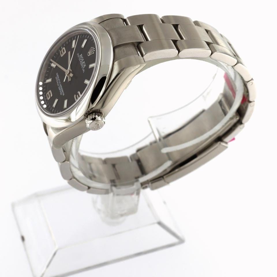 Rolex | Oyster Perpetual | 177200 | Steel | 31 mm | Steel | Black | Automatic