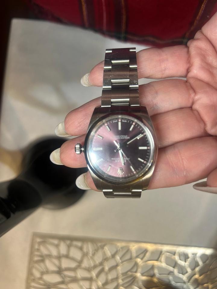 Rolex | Air King | 114200 | Steel | 34 mm | Steel | Purple | Automatic