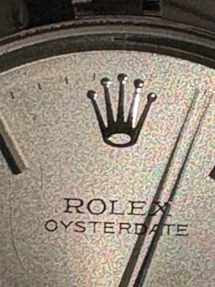 Rolex | Oysterdate Precision | 6694 | Steel | 34 x 36 mm | Steel | Silver | Manual winding