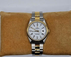 Rolex | Oyster Perpetual | 15203 | 34 mm | Gold/Steel | Automatic