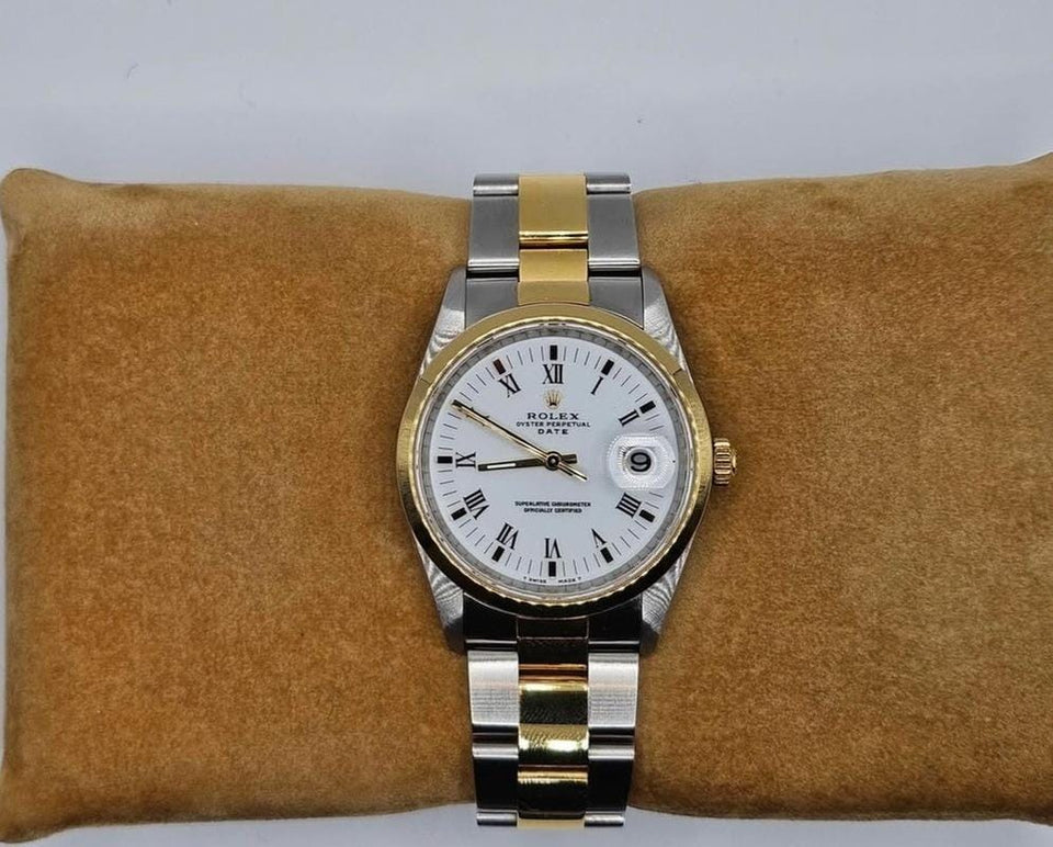 Rolex | Oyster Perpetual | 15203 | 34 mm | Gold/Steel | Automatic