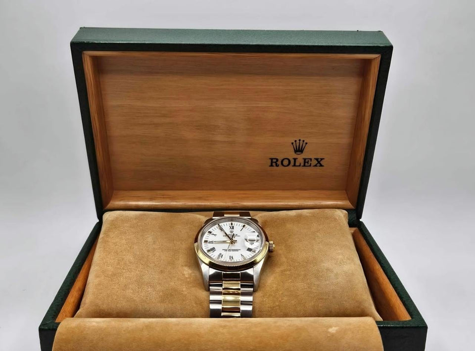 Rolex | Oyster Perpetual | 15203 | 34 mm | Gold/Steel | Automatic