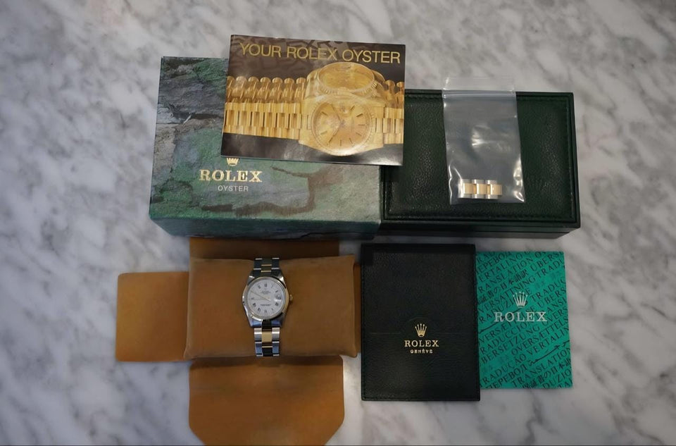 Rolex | Oyster Perpetual | 15203 | 34 mm | Gold/Steel | Automatic