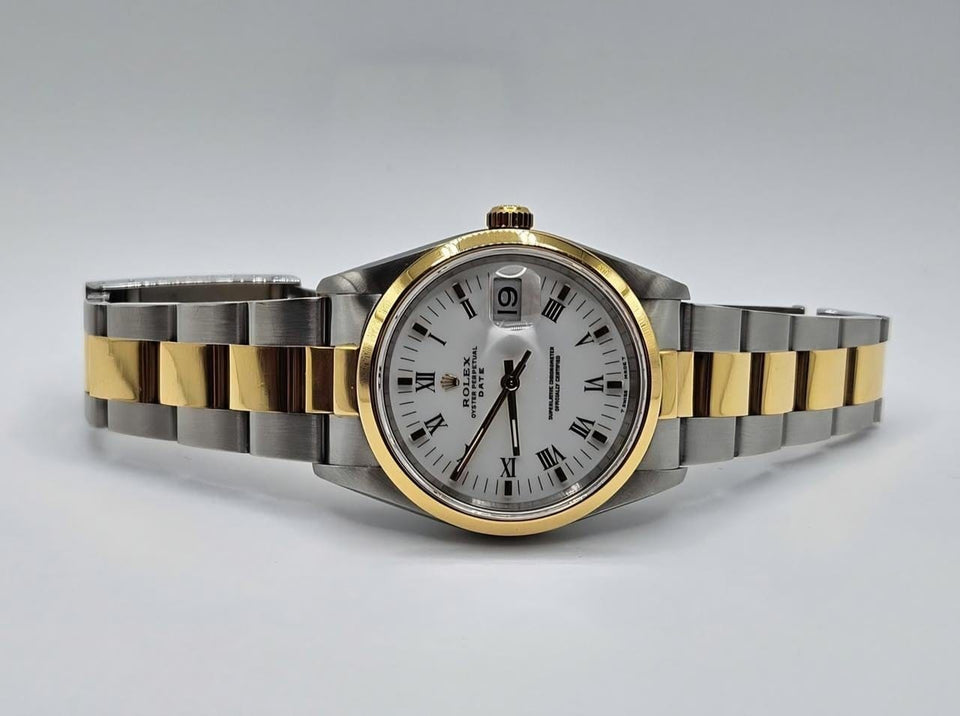 Rolex | Oyster Perpetual | 15203 | 34 mm | Gold/Steel | Automatic