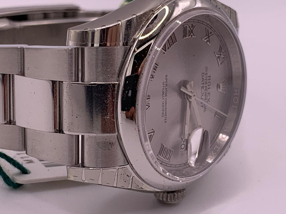Rolex | Datejust | 116200 | Steel | 36 mm | Steel | Grey | Automatic