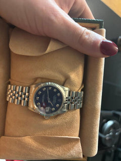 Rolex | Datejust | 68274 | White gold | 31 x 30 mm | Steel | Meteorite | Automatic