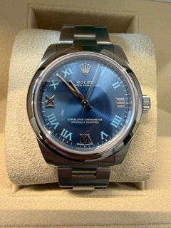 Rolex | Oyster Perpetual | 177200 | Steel | 31 mm | Steel | Blue | Automatic