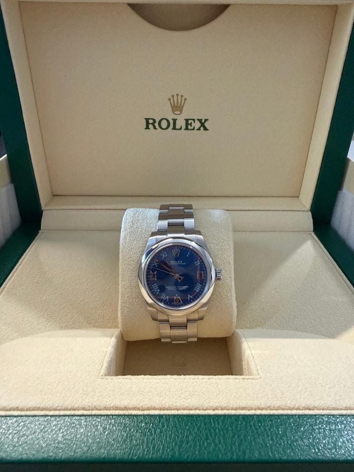 Rolex | Oyster Perpetual | 177200 | Steel | 31 mm | Steel | Blue | Automatic