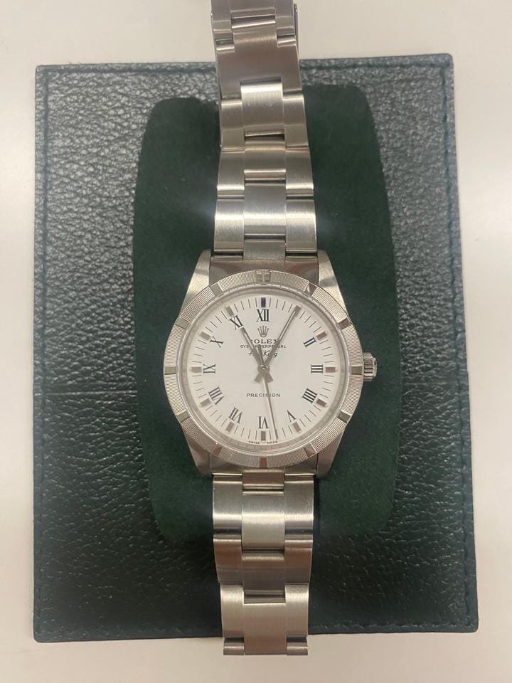 Rolex | Air King | 14010M | Steel | 34 x 43 mm | Steel | White | Automatic