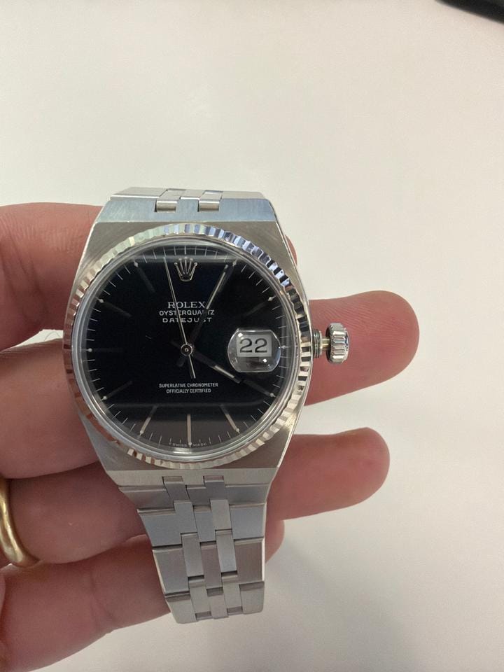 Rolex | Datejust | 17014 | Steel | 36 x 42 mm | Steel | Black | Quartz