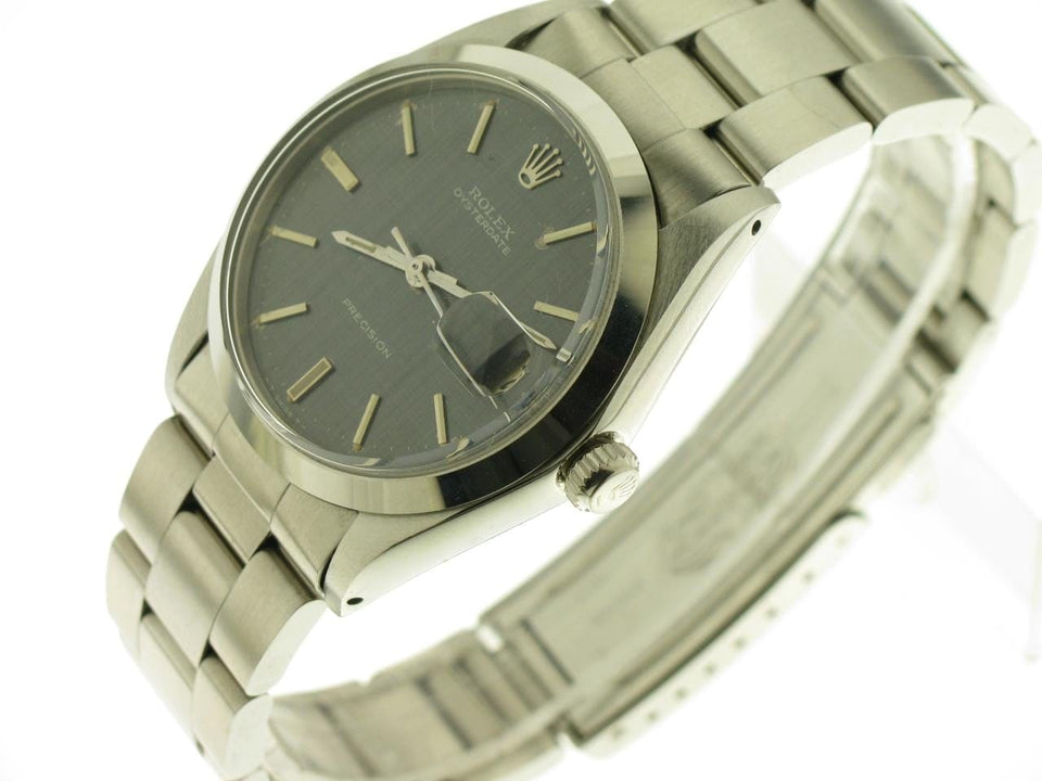 Rolex | Oysterdate Precision | 6694 | Steel | 34 mm | Steel | Grey | Manual winding
