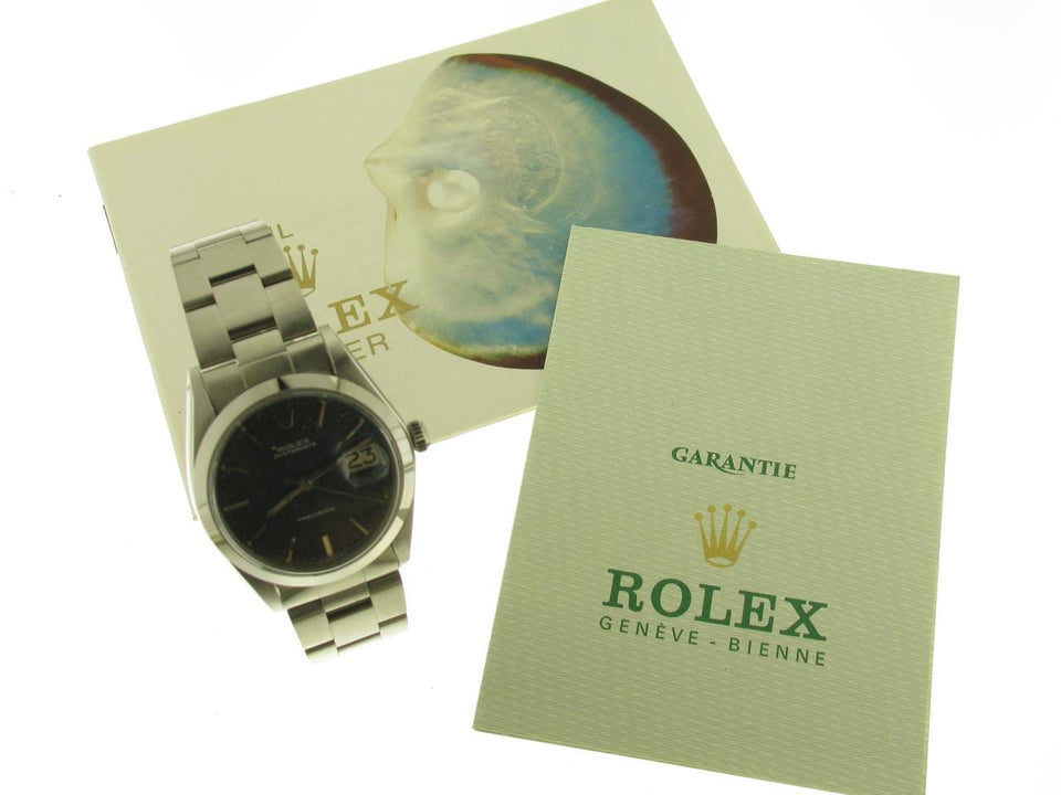 Rolex | Oysterdate Precision | 6694 | Steel | 34 mm | Steel | Grey | Manual winding