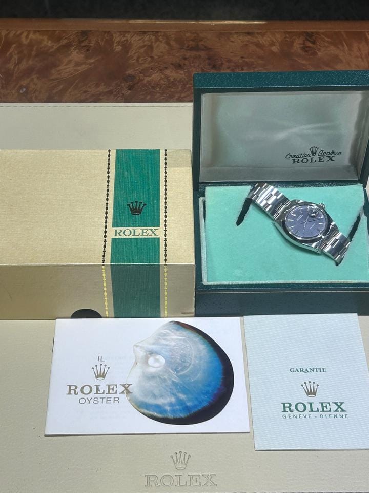 Rolex | Oysterdate Precision | 6694 | Steel | 34 mm | Steel | Grey | Manual winding