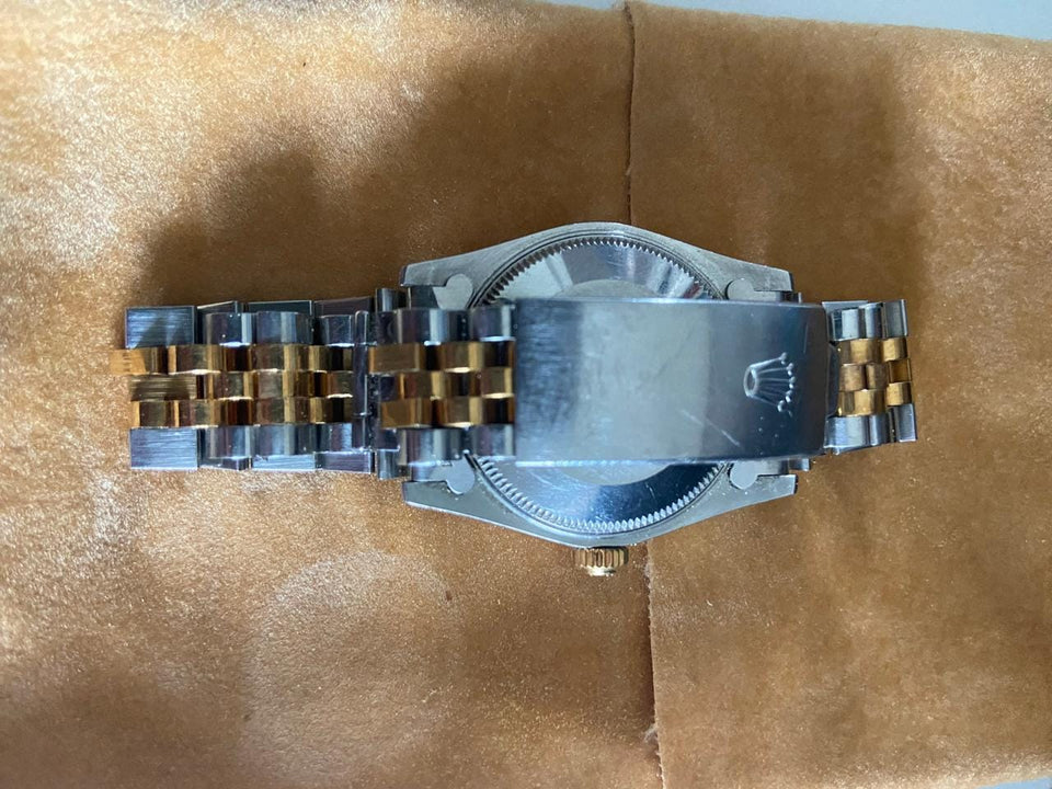 Rolex | Datejust | 68273 | Yellow gold | 31 mm | Gold/Steel | White | Automatic