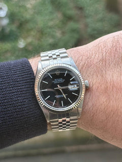 Rolex | Datejust | 16014 | Steel | 36 mm | Steel | Black | Automatic