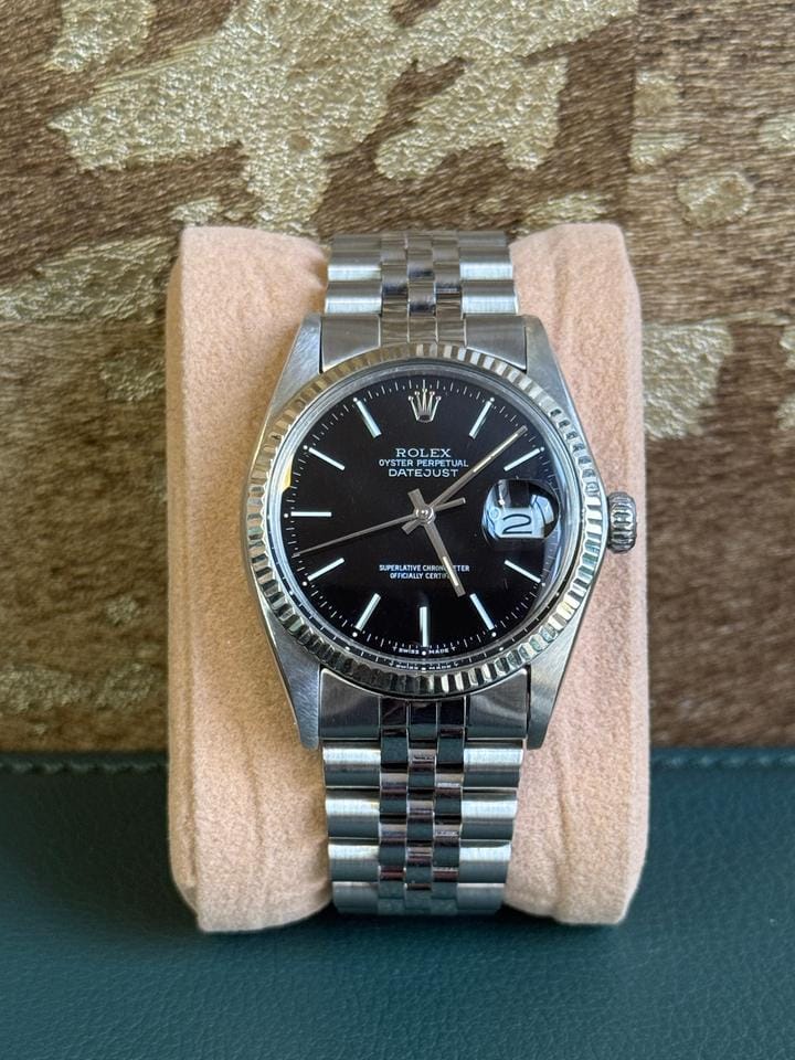 Rolex | Datejust | 16014 | Steel | 36 mm | Steel | Black | Automatic