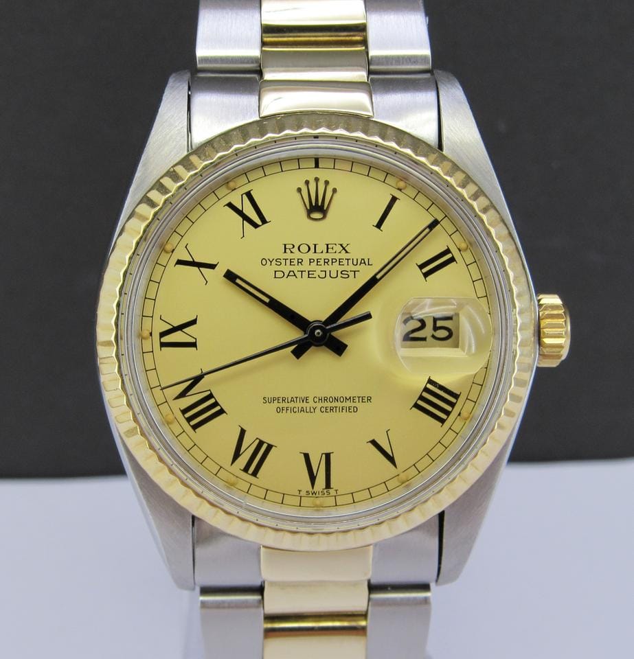 Rolex | Datejust | 16013 | Steel | 36 x 44 mm | Gold/Steel | Gold | Automatic