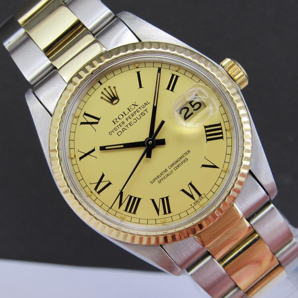 Rolex | Datejust | 16013 | Steel | 36 x 44 mm | Gold/Steel | Gold | Automatic