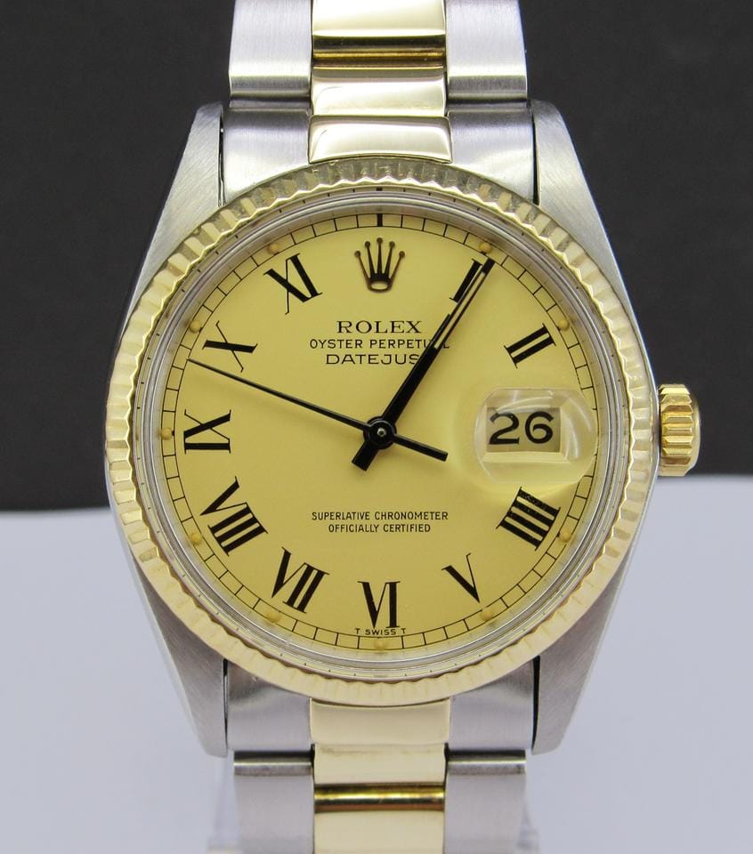 Rolex | Datejust | 16013 | Steel | 36 x 44 mm | Gold/Steel | Gold | Automatic