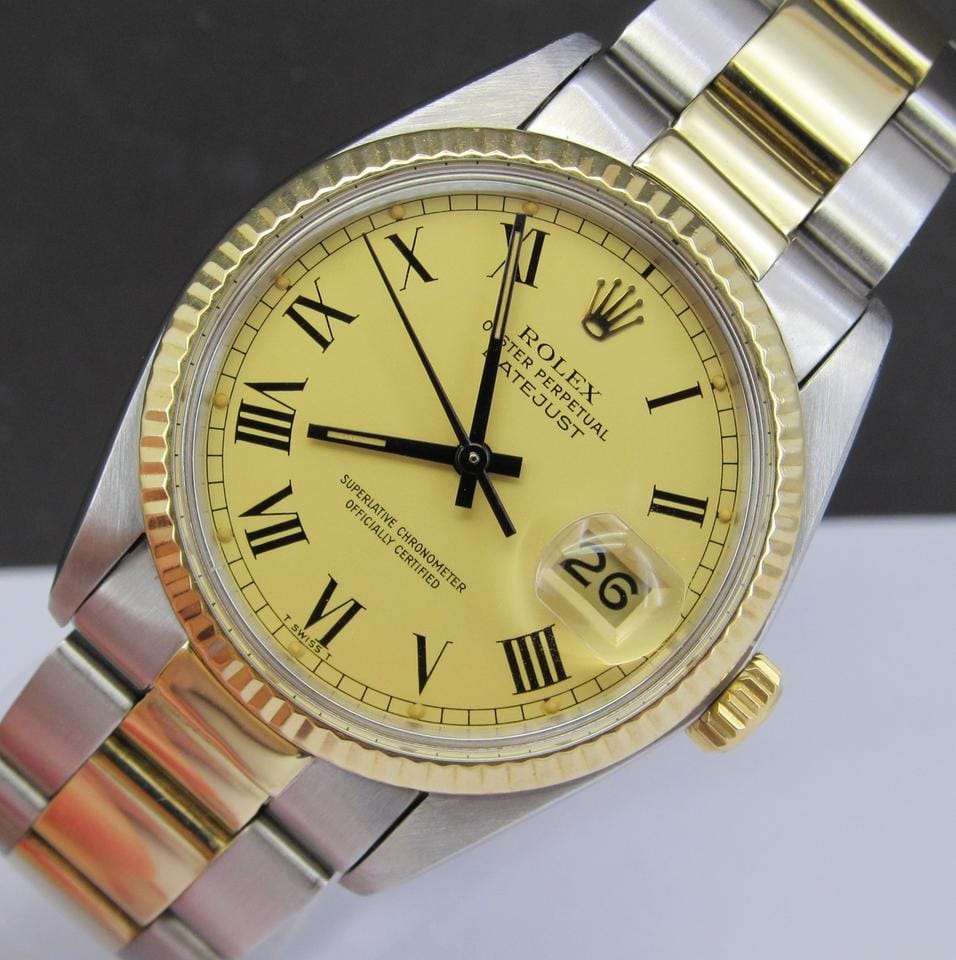 Rolex | Datejust | 16013 | Steel | 36 x 44 mm | Gold/Steel | Gold | Automatic