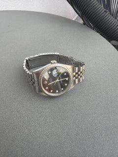 Rolex | Datejust | 16220 | Steel | 36 mm | Steel | Black | Automatic