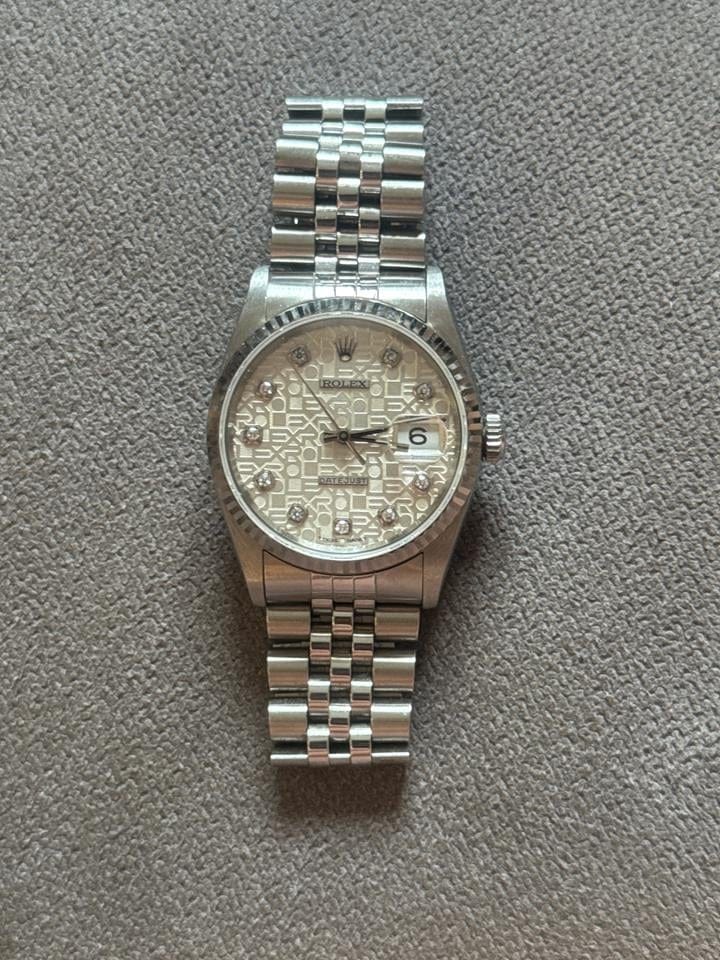 Rolex | Datejust | 16234J | Steel | 36 mm | Steel | Silver | Automatic