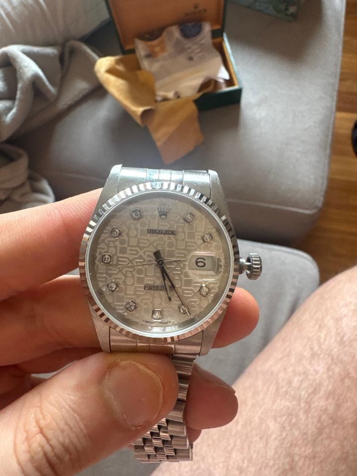 Rolex | Datejust | 16234J | Steel | 36 mm | Steel | Silver | Automatic
