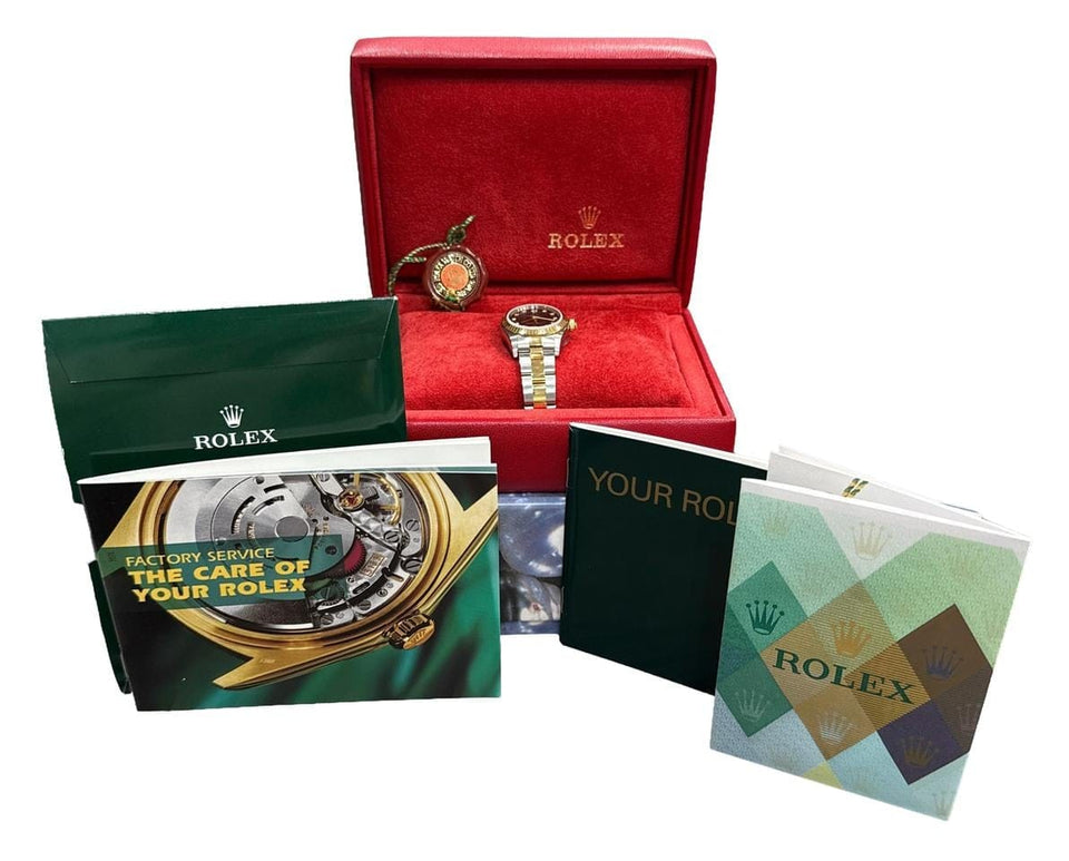 Rolex | Oyster Perpetual | 76193 | Gold/Steel | 24 mm | Black | Automatic