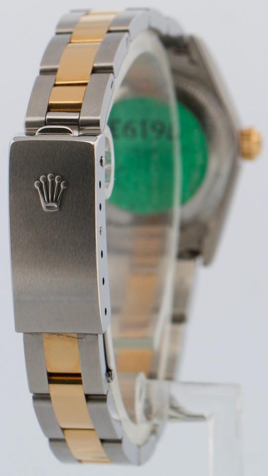 Rolex | Oyster Perpetual | 76193 | Gold/Steel | 24 mm | Black | Automatic