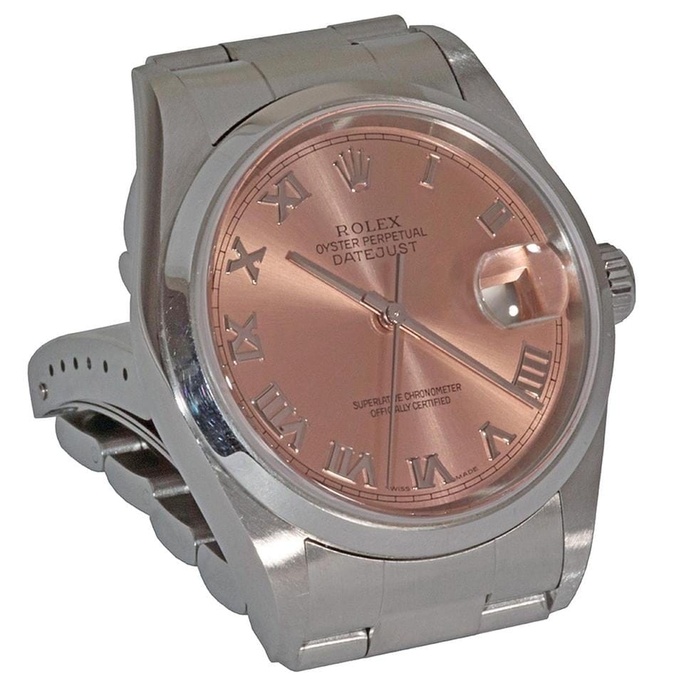 Rolex | Datejust | 16220 | Steel | 36 mm | Steel | Pink | Automatic