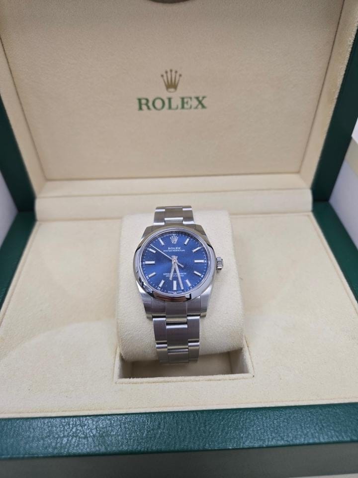Rolex | Oyster Perpetual | 124200-cm4-dc710 | Steel | 34 mm | Steel | Blue | Automatic