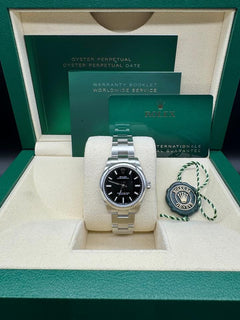 Rolex | Oyster Perpetual | 277200 | Steel | Steel | Black | Automatic