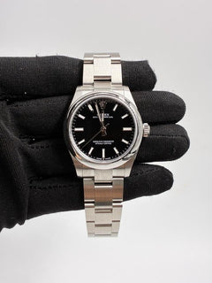 Rolex | Oyster Perpetual | 277200 black | Steel | 31 mm | Steel | Black | Automatic