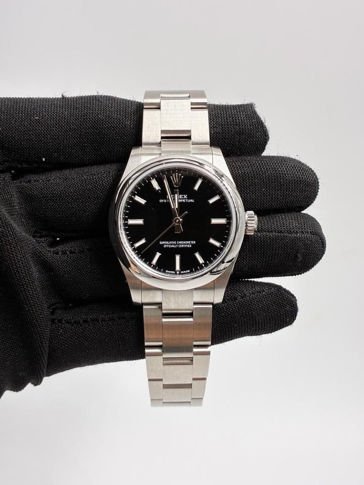 Rolex | Oyster Perpetual | 277200 black | Steel | 31 mm | Steel | Black | Automatic