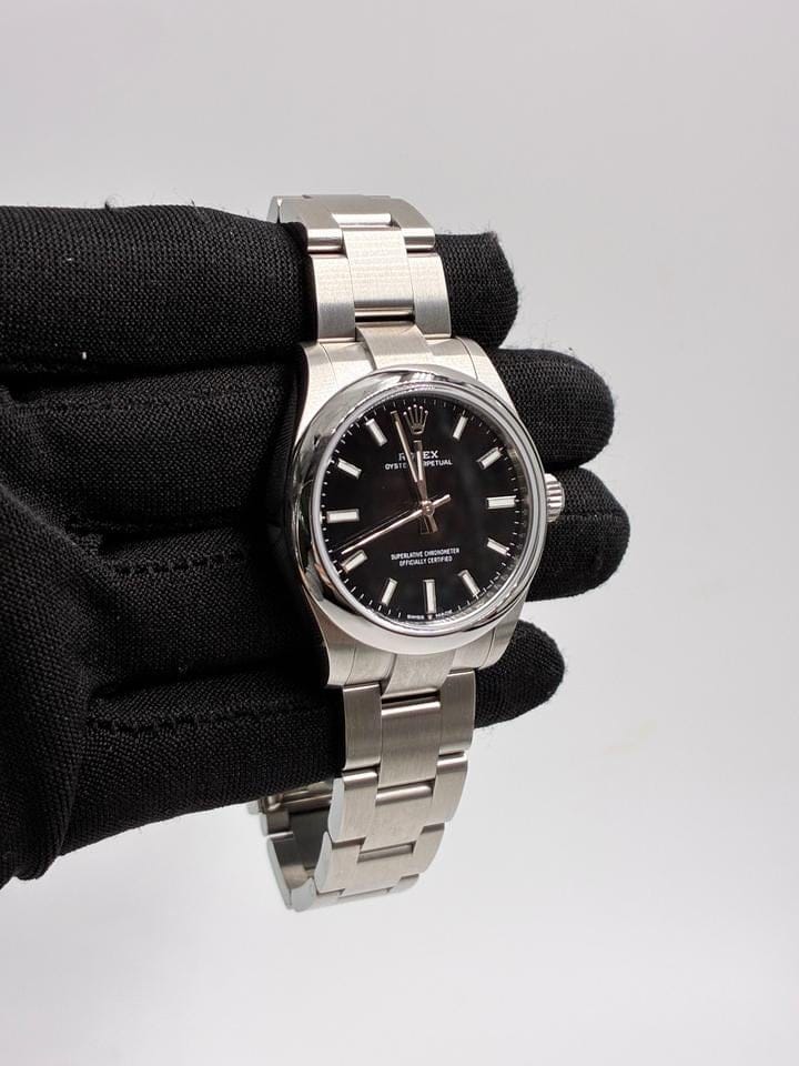Rolex | Oyster Perpetual | 277200 black | Steel | 31 mm | Steel | Black | Automatic