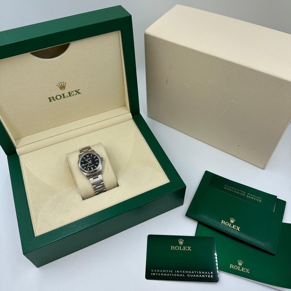 Rolex | Oyster Perpetual | 277200 black | Steel | 31 mm | Steel | Black | Automatic
