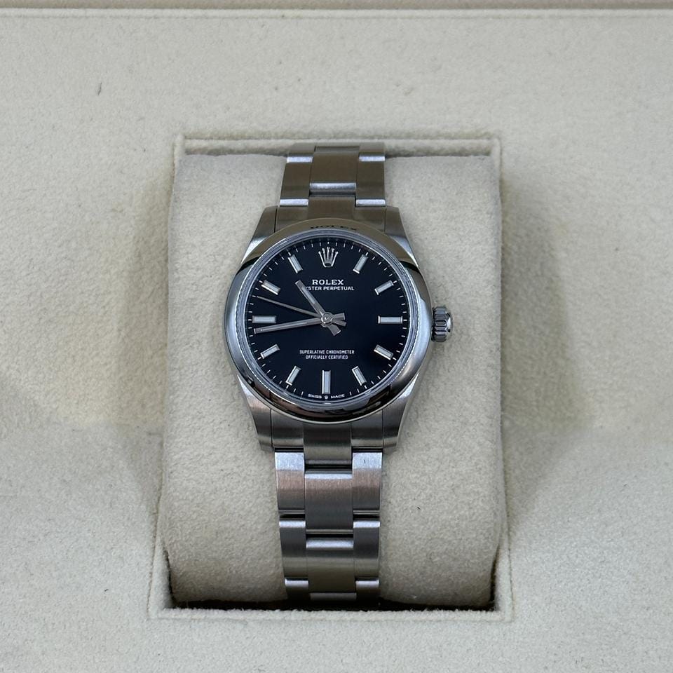 Rolex | Oyster Perpetual | 277200 black | Steel | 31 mm | Steel | Black | Automatic