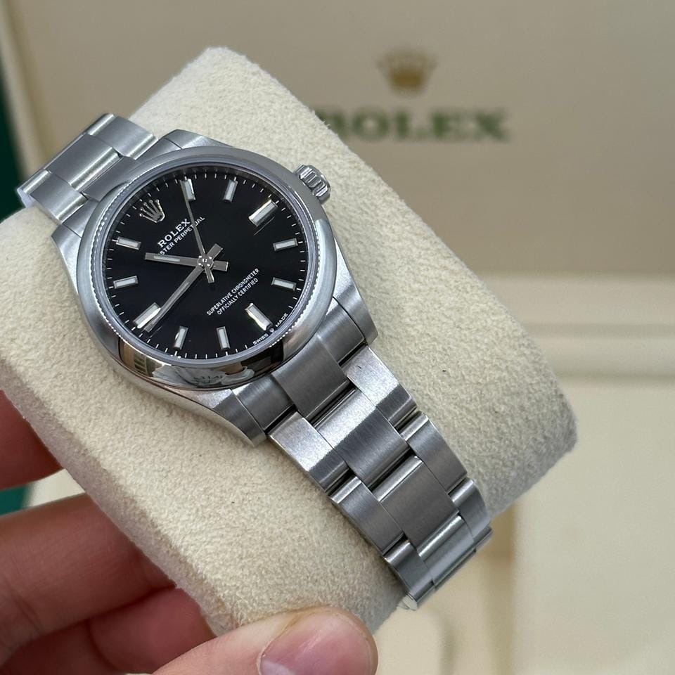 Rolex | Oyster Perpetual | 277200 black | Steel | 31 mm | Steel | Black | Automatic