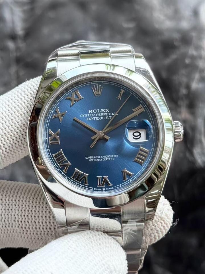 Rolex | Datejust | 126300 | Steel | 41 mm | Steel | Blue | Automatic
