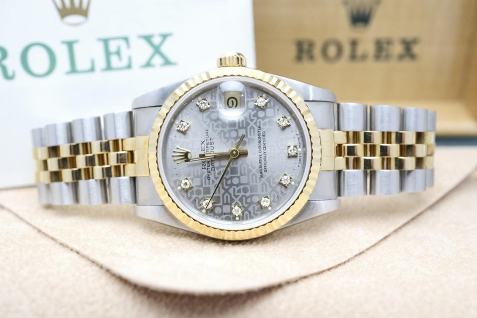 Rolex | Datejust | 68273 | Gold/Steel | 31 mm | Gold/Steel | Silver | Automatic