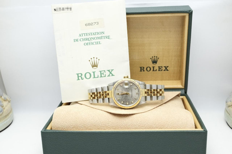 Rolex | Datejust | 68273 | Gold/Steel | 31 mm | Gold/Steel | Silver | Automatic