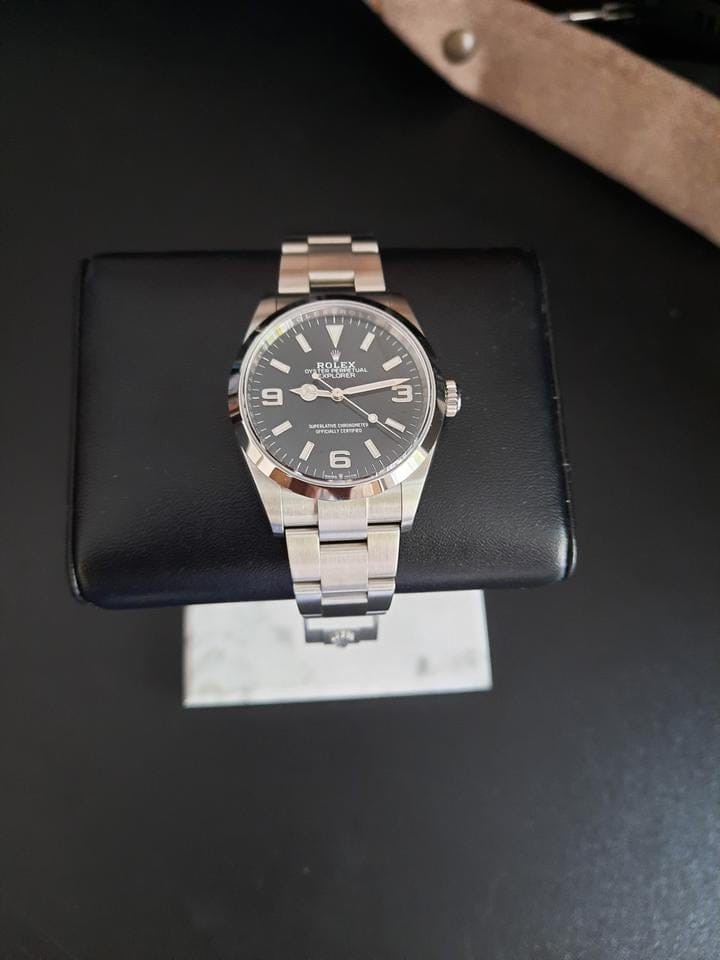 Rolex | Explorer | 124270 | Steel | 36 x 43.2 mm | Steel | Black | Automatic