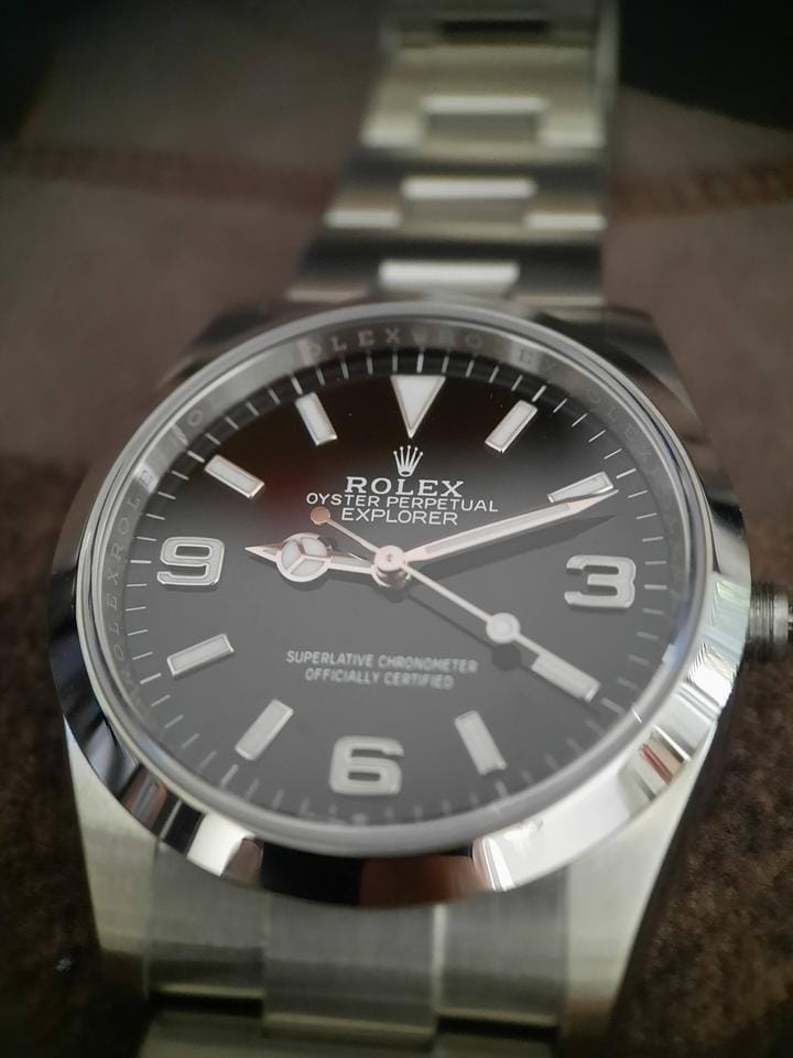 Rolex | Explorer | 124270 | Steel | 36 x 43.2 mm | Steel | Black | Automatic