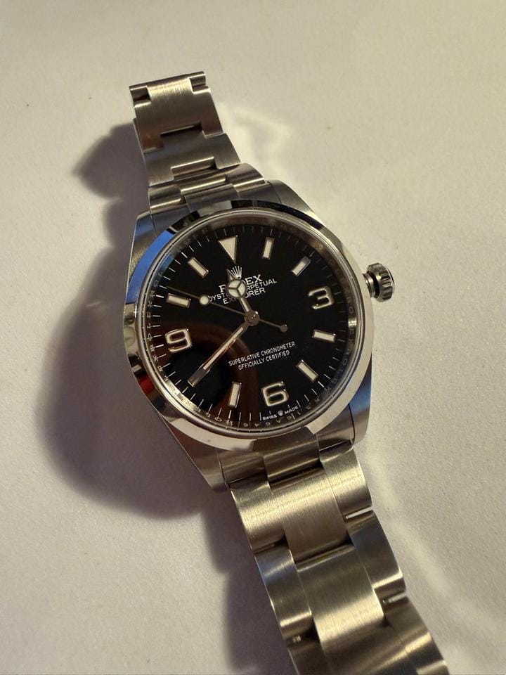 Rolex | Explorer | 124270 | Steel | 36 x 43.2 mm | Steel | Black | Automatic
